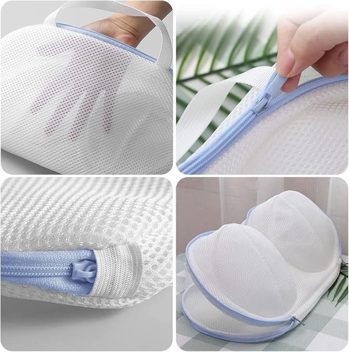 2 Pack Large Bra Laundry Bags for Washing Machine, Lingerie Bag for Washing - Image 7