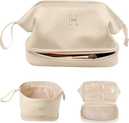 Customizable Gifts for Girls Age 10-12 12-14 14-16 16-18, Large Makeup Bag by Vogewood