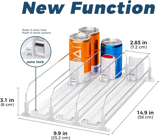 Puricon Drink Organizer for Fridge - Image 5