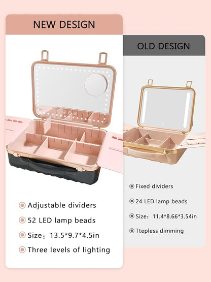 ROWNYEON Travel Makeup Case - Image 3