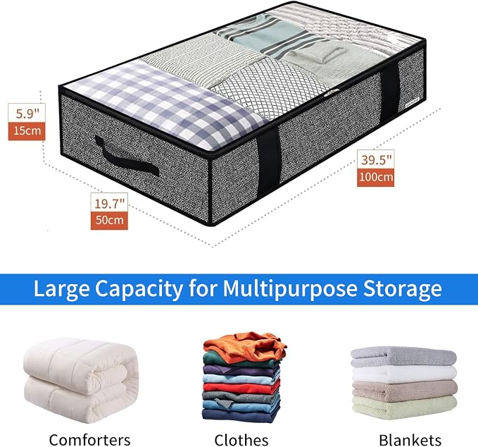 Onlyeasy Foldable Underbed Bags - Image 2