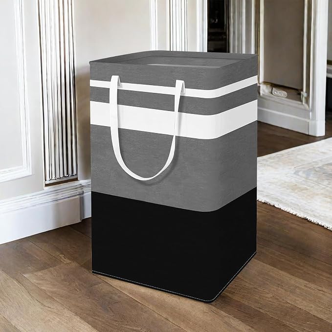 2-Pack Foldable Laundry Basket, Large Laundry Baskets - Image 5