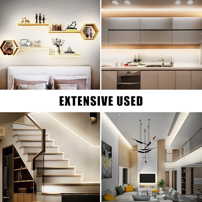 32.8ft 4000K White COB Led Strip Lights - Image 7