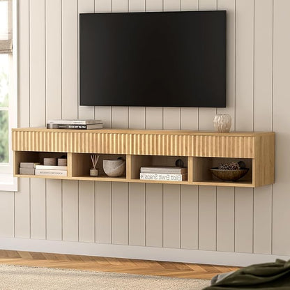 Floating TV Stands Set of 4 by MoomJiee