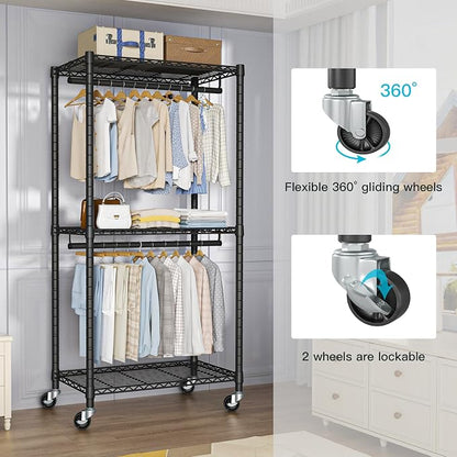 FUTASSI Heavy-Duty Portable Closet, Carbon Steel - Image 4
