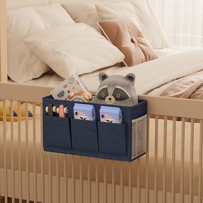 Dual-purpose Bedside Caddy Bedside Organizer, Bed Caddy - Image 7