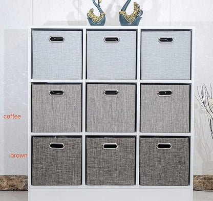 Posprica Storage Bins, 11×11 Foldable Storage Cubes Boxes Container Closet - Image 8