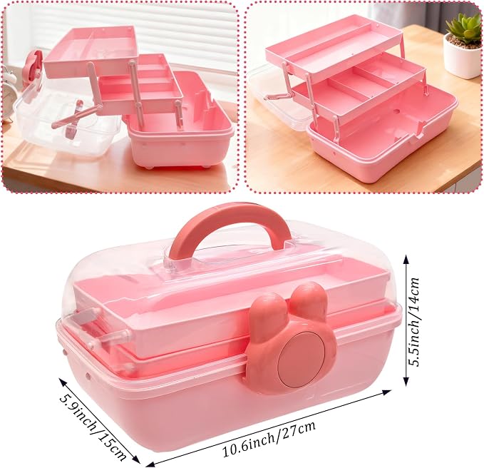 3-Tier Lockable Hair Accessories Organizer - Image 3