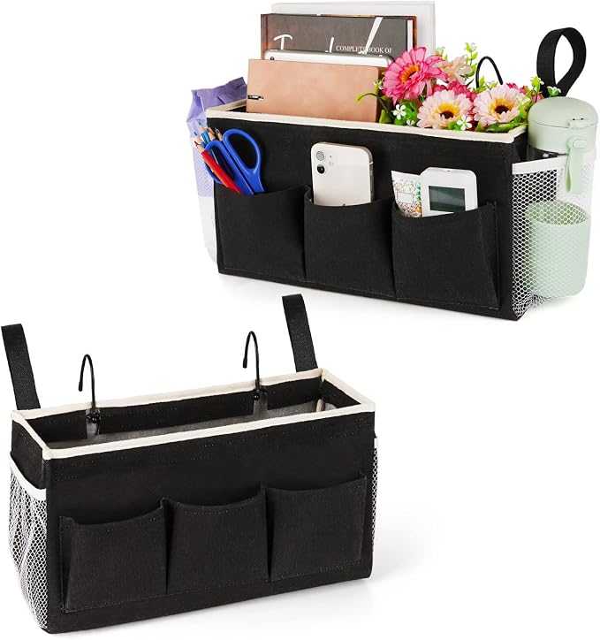 Bedside Caddy Bedside Organizer Bedside Storage Caddy by Lilithye