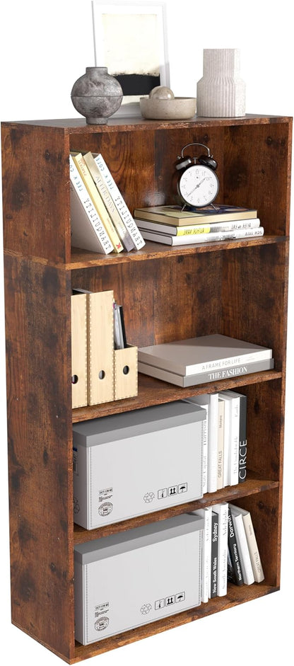 Wooden Cube Storage Organizer, Low Bookcase Storage Display Organizer) by NewBeth