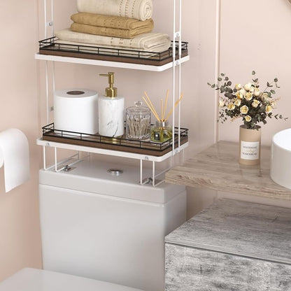 Acacia Bathroom Toilet Tank Tray, Vanity Tray - Image 2