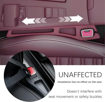 2PCS Car Seat Gap Filler Organizer, 2 in 1 Car Gap Filler - Image 4