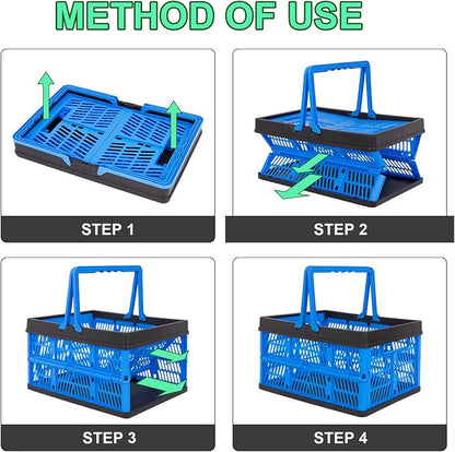 3 Packs 20Liter Collapsible Storage Crates - Image 6