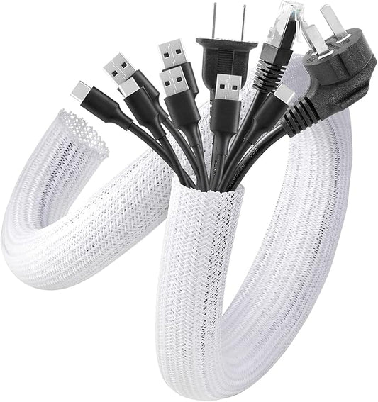 AGPTEK Cable Sleeve Cover, 10ft by AGPTEK