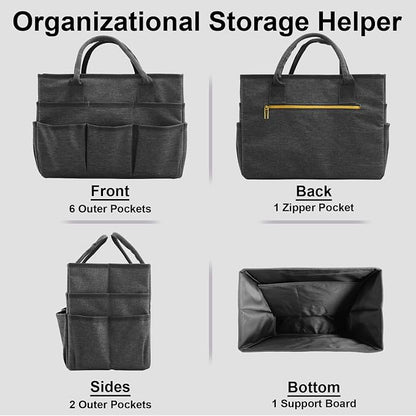 Cupohus Art Organizer Craft Storage Tote Bag - Image 4