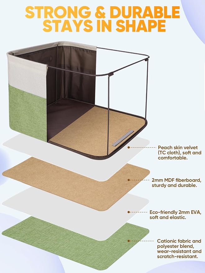 BALEINE 1 Pack Fabric Storage Bins - Image 3
