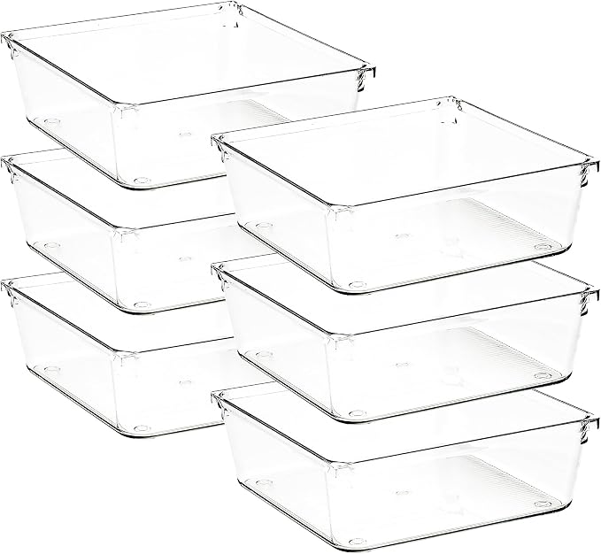 6 Pack Drawer Organizer by Ravinte+Decor