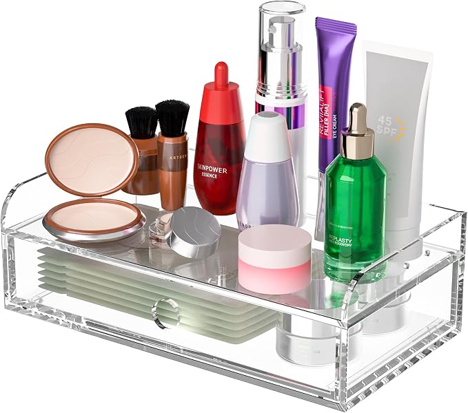 Acrylic Desk Organizer 12 "x 6.7" x 4" by Hongtuocb