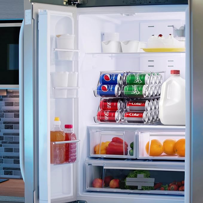 Sorbus Soda Can Organizer for Refrigerator - Image 5