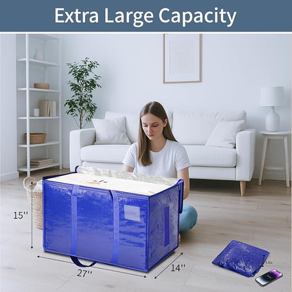 4 Pack-Extra Large Heavy Duty Moving Bags - Image 8