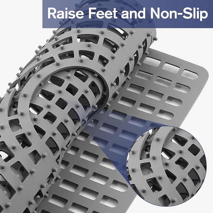 Silicone Sink Protector 28"x15" Center Drain Hole, Heat Resistant Non-slip - Image 5