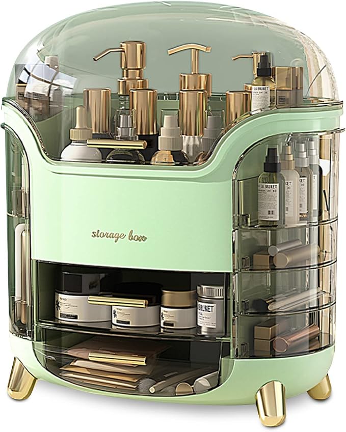 Upgrade Large Makeup Organizer Countertop Vanity Organizer Cosmetic Organizer by OmeilyBeautyLifeHall