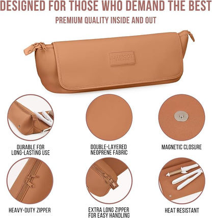 BAREFOOT CARIBOU Hair Tools Travel Bag and Heat Resistant Mat - Image 7