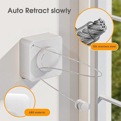 Retractable Heavy Duty Clothesline - Image 4