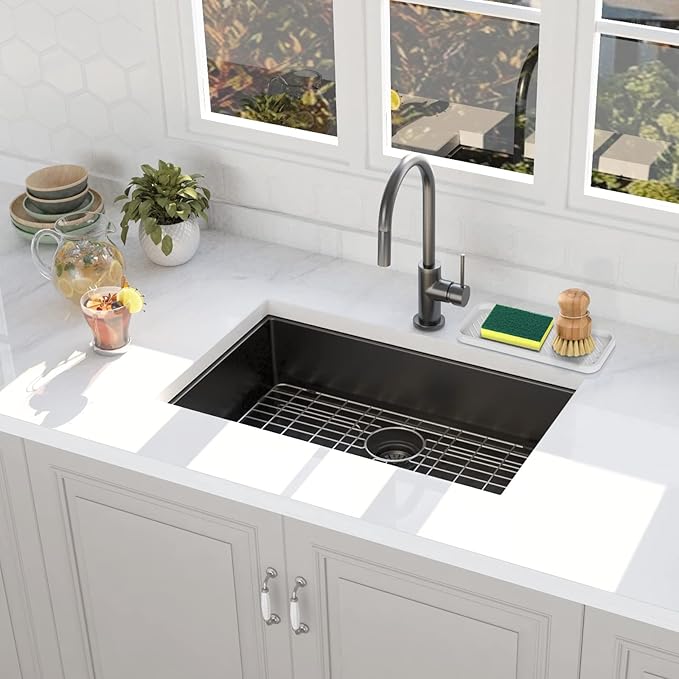 EG-SIPRO Kitchen Sink Organizer Tray, Sponge Holder - Image 6