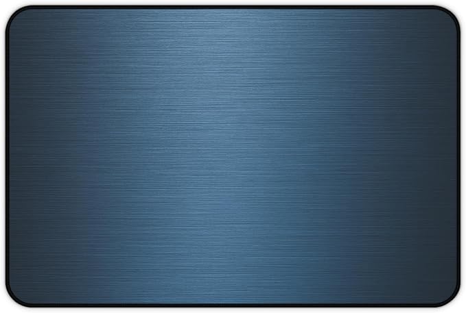Brushed Metal Texture Desk Mat by Unknown