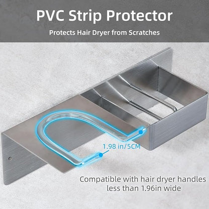 Hair Dryer and Straightener Holder, Upgraded Hair Straightener Holder - Image 3