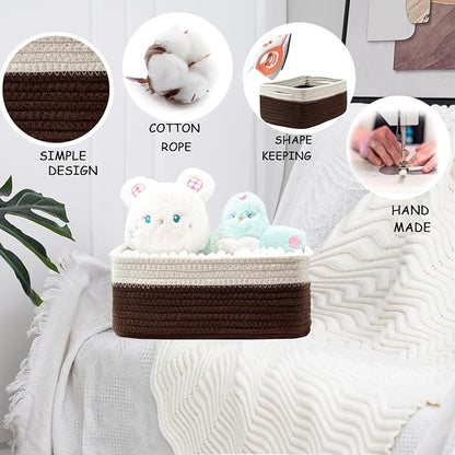 COMFY HOMI 11.5"x7.5"x4.7" Storage Baskets - Image 8