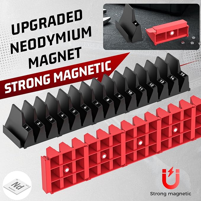 42PCS Magnetic Modular Wrench Organizers - Image 4