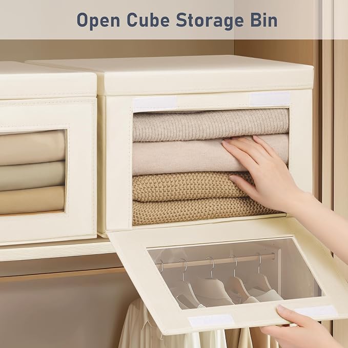 DIMJ Storage Bins with Lids - Image 2