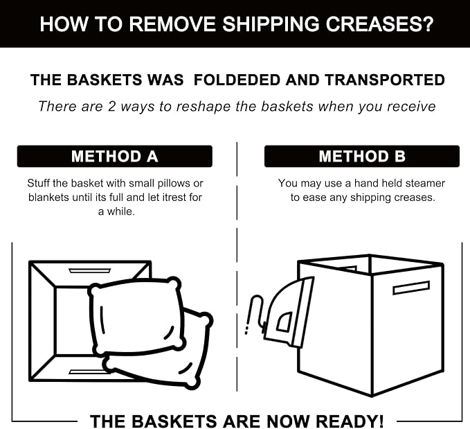 OIAHOMY Storage Cubes 11 Inch Storage Bins-3 Pack, Cotton Rope Woven Baskets - Image 7