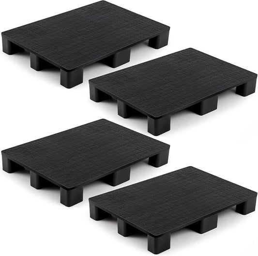 1 Pcs Plastic Pallet for Basement Storage Easy Stack Lightweight Floor Pallet by Vercraft
