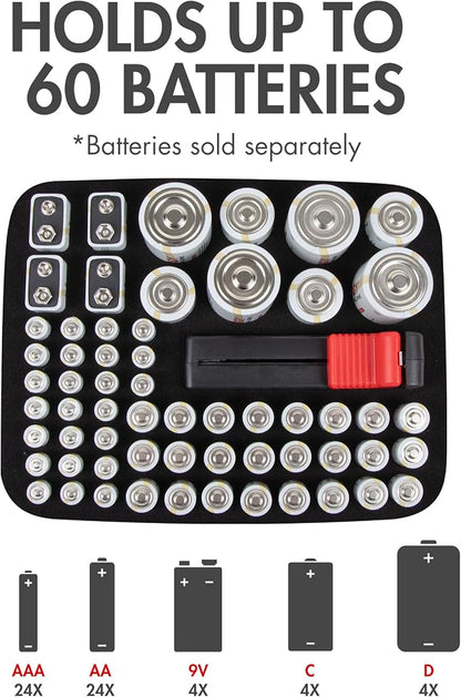 Tenergy Battery Organizer Storage Case - Image 3