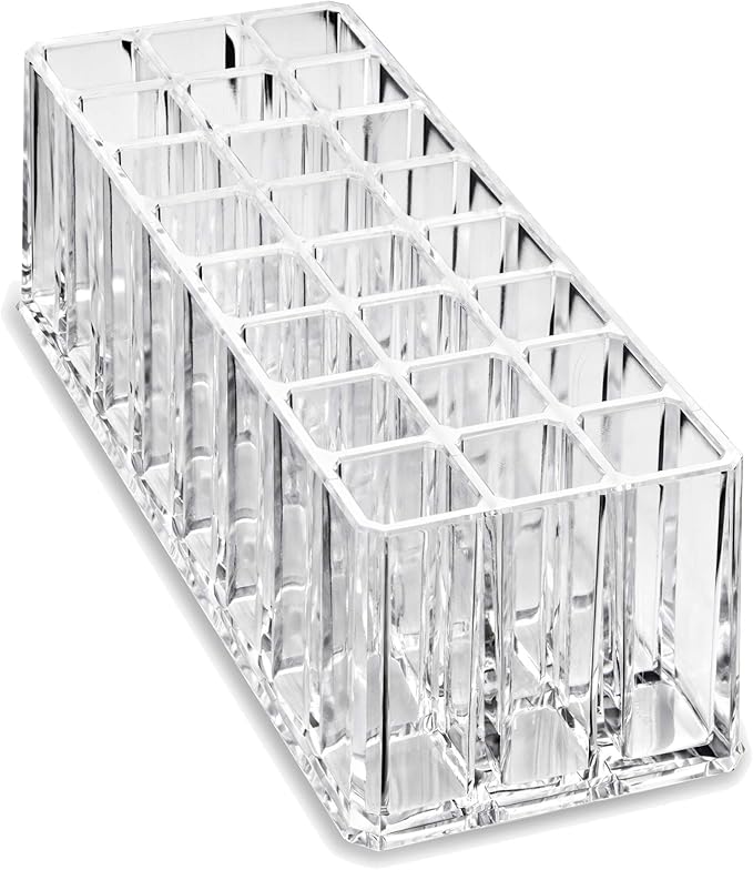 byAlegory Acrylic Lip Gloss Organizer & Beauty Makeup Holder | 24 Space - Image 3