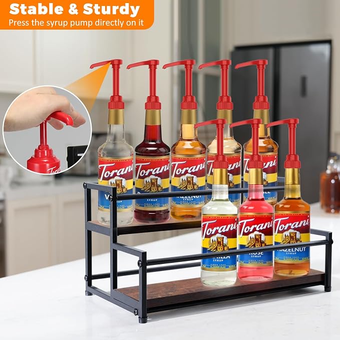 Coffee Syrup Rack Organizer - Image 2