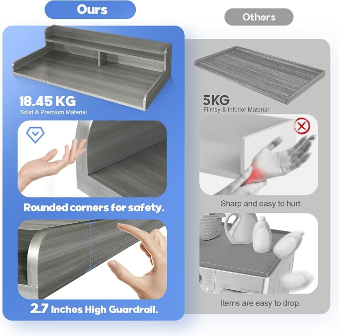2-Tier Washer And Dryer Countertop - Image 4