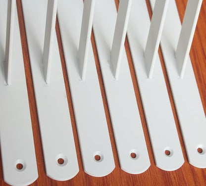 8 Pack L14 x H 10" White Heavy Duty Shelf Brackets - Image 3