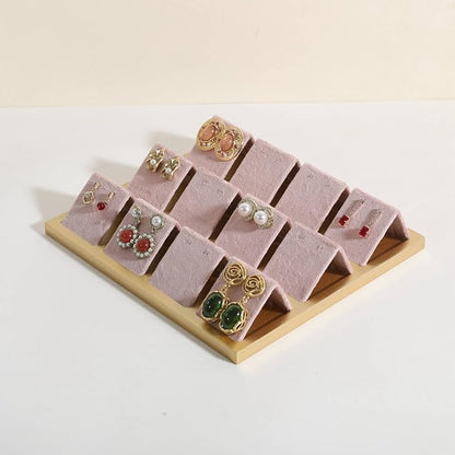 GemeShou Golden coated earring display stand by GemeShou