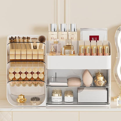 Makeup Organizer with Drawers, Large Capacity Countertop Organizer - Image 2