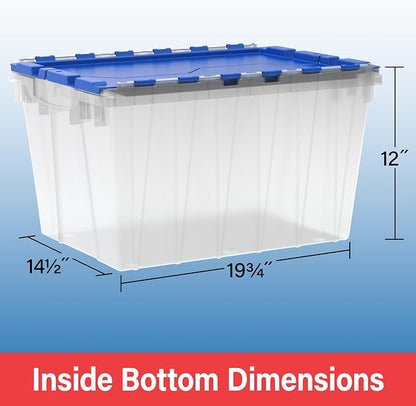 Akro-Mils KeepBox 12 Gallon Storage Container, Nesting and Stackable Plastic - Image 7
