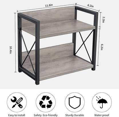 Giikin Countertop Shelf Organizer, 2 Tier Kitchen Spice Rack Organizer - Image 7