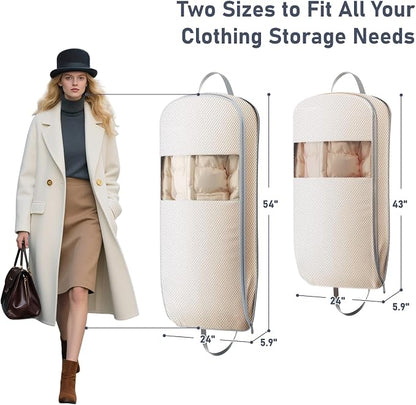 DIMJ 4 Pack 43" Compression Garment Bags - Image 3