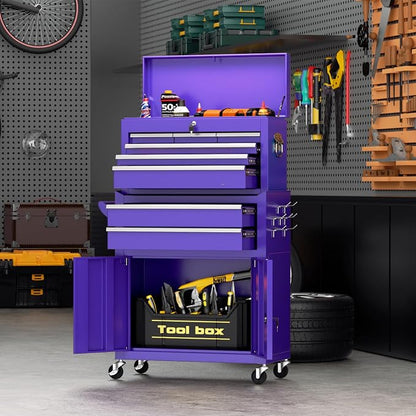 8-Drawer Rolling Tool Chest - Image 2
