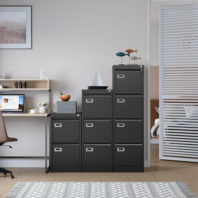 SISESOL 3 Drawer File Cabinet - Image 4
