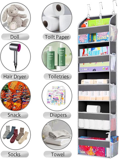 2 Pack Over The Door Storage Organizer - Image 3