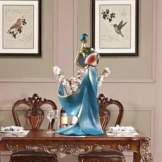 Wine Rack, Wine Bottle Holder Decorative, Lady Wine Holder, Single Wine Holder - Image 2